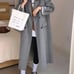 Double Breasted Lapel Coat