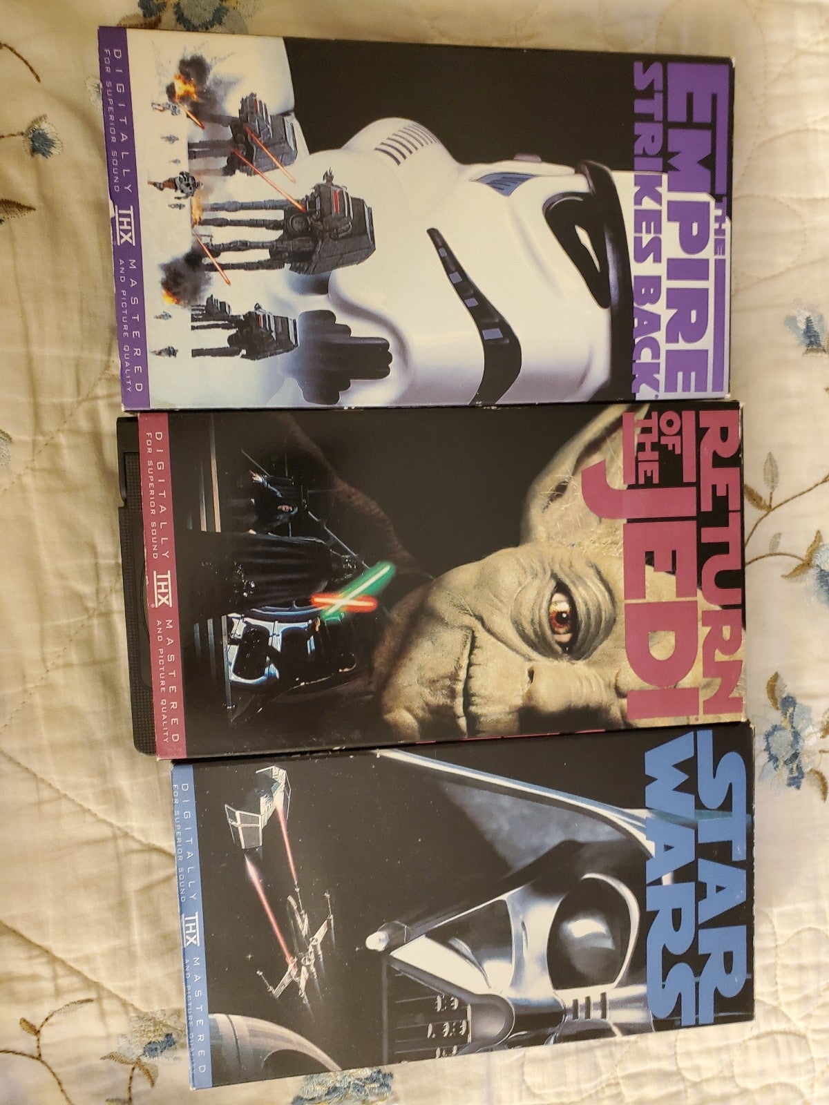 Star Wars trilogy vhs