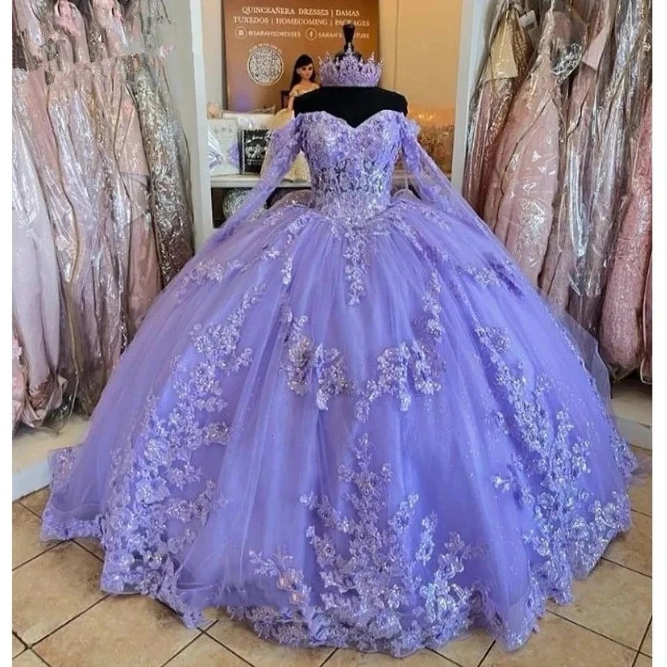 Embellished Designer Quinceanera or Prom Dress