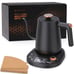 Viante’ Electric Gooseneck Kettle W/Precise Temperature Control – Matte Black