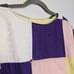Custom Quilt Quilted Crewneck Sweatshirt One of One Upcycle Blocks Vintage VTG
