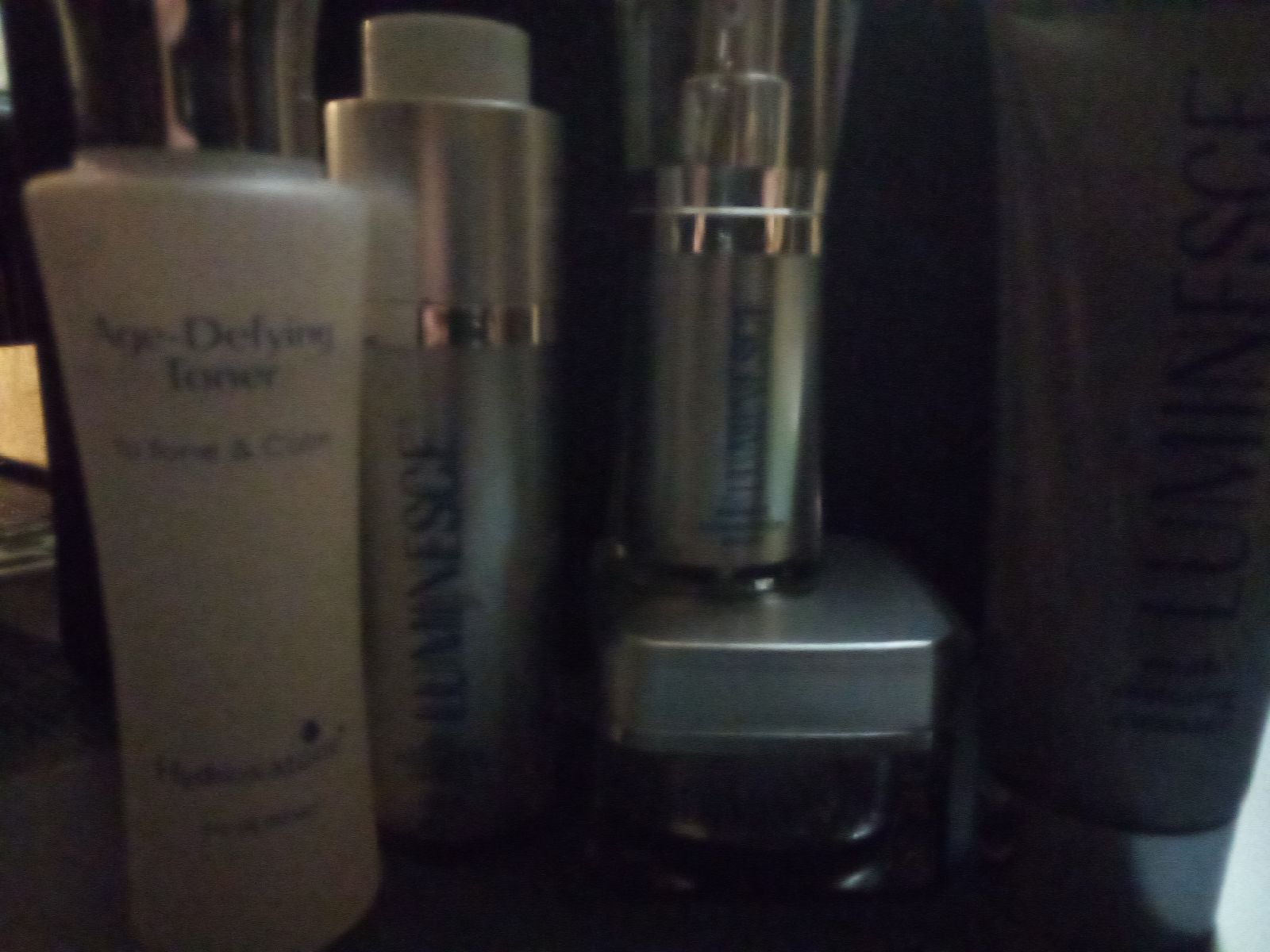 Luminesce youth restoring face products