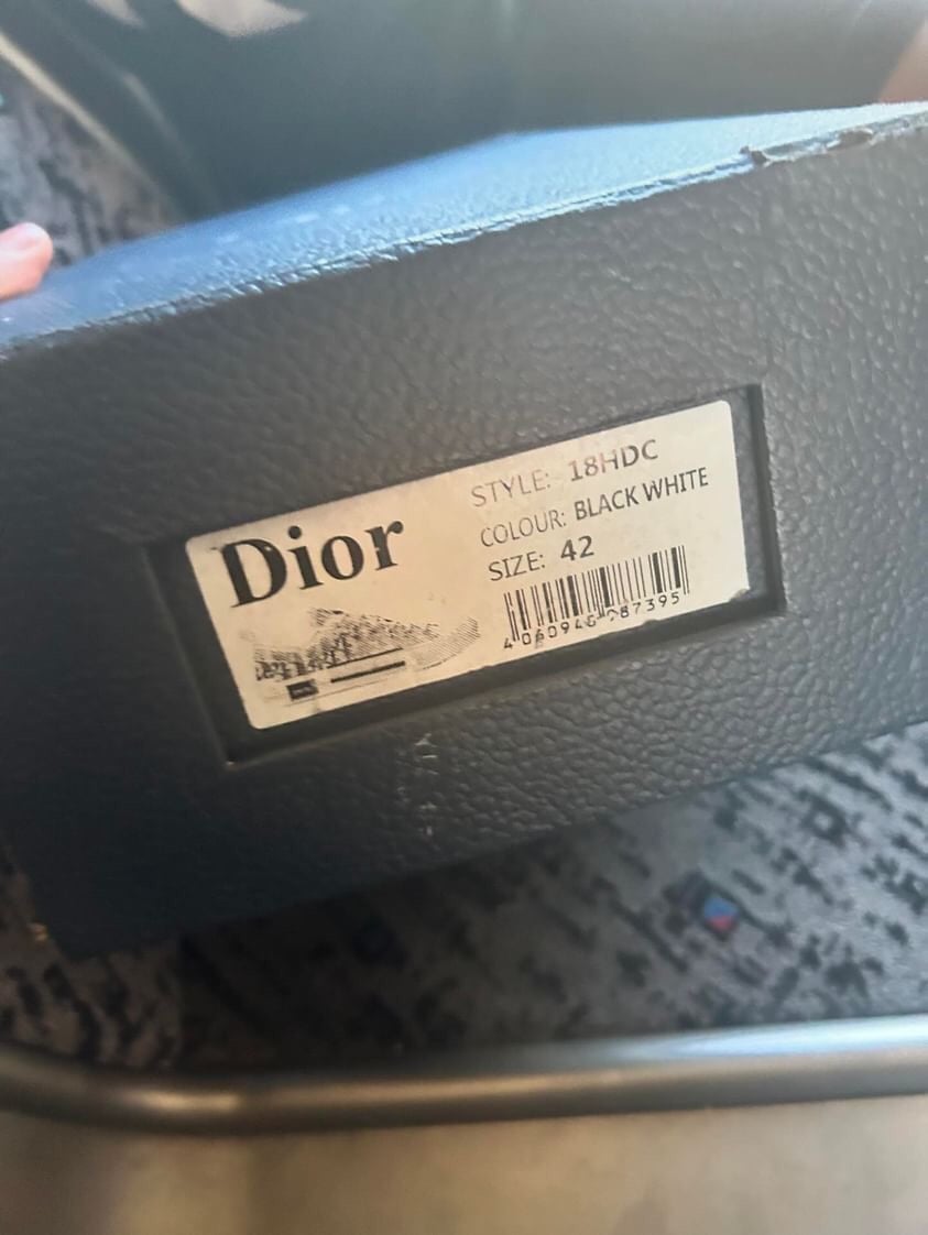 Christian Dior designer shoes