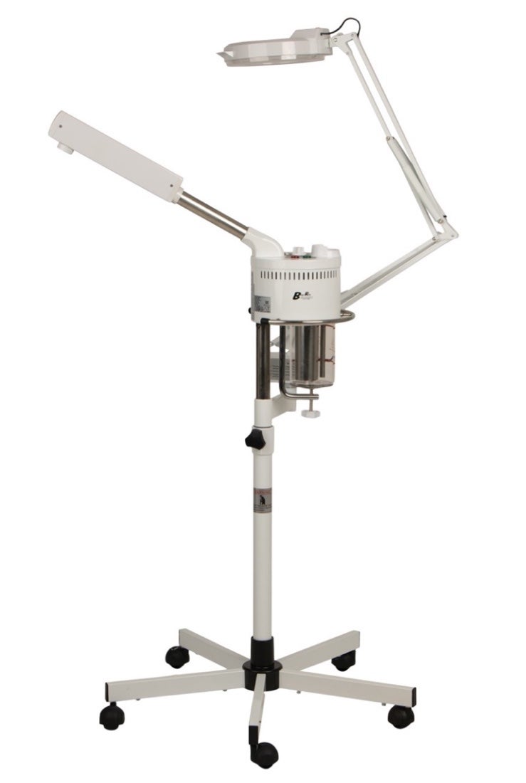 2 in 1 Facial Steamer + Magnifying Light