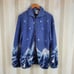Vintage Blair Fleece Jacket Mountains Winter Graphic Blue Size SML Medium