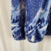 Vintage Blair Fleece Jacket Mountains Winter Graphic Blue Size SML Medium