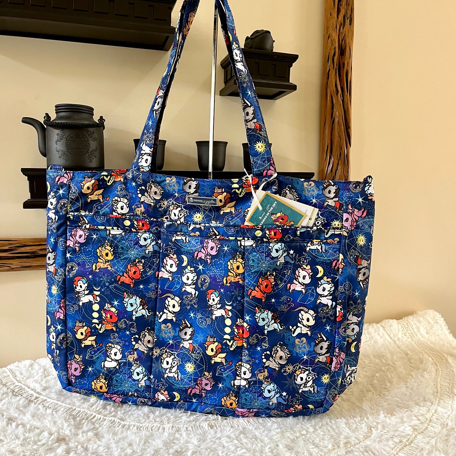 JUJUBE Tokidoki Kawaii in the Sky Super Be Tote
