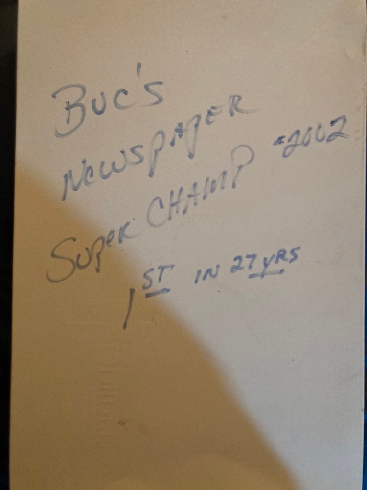 The Bucs First Superbowl