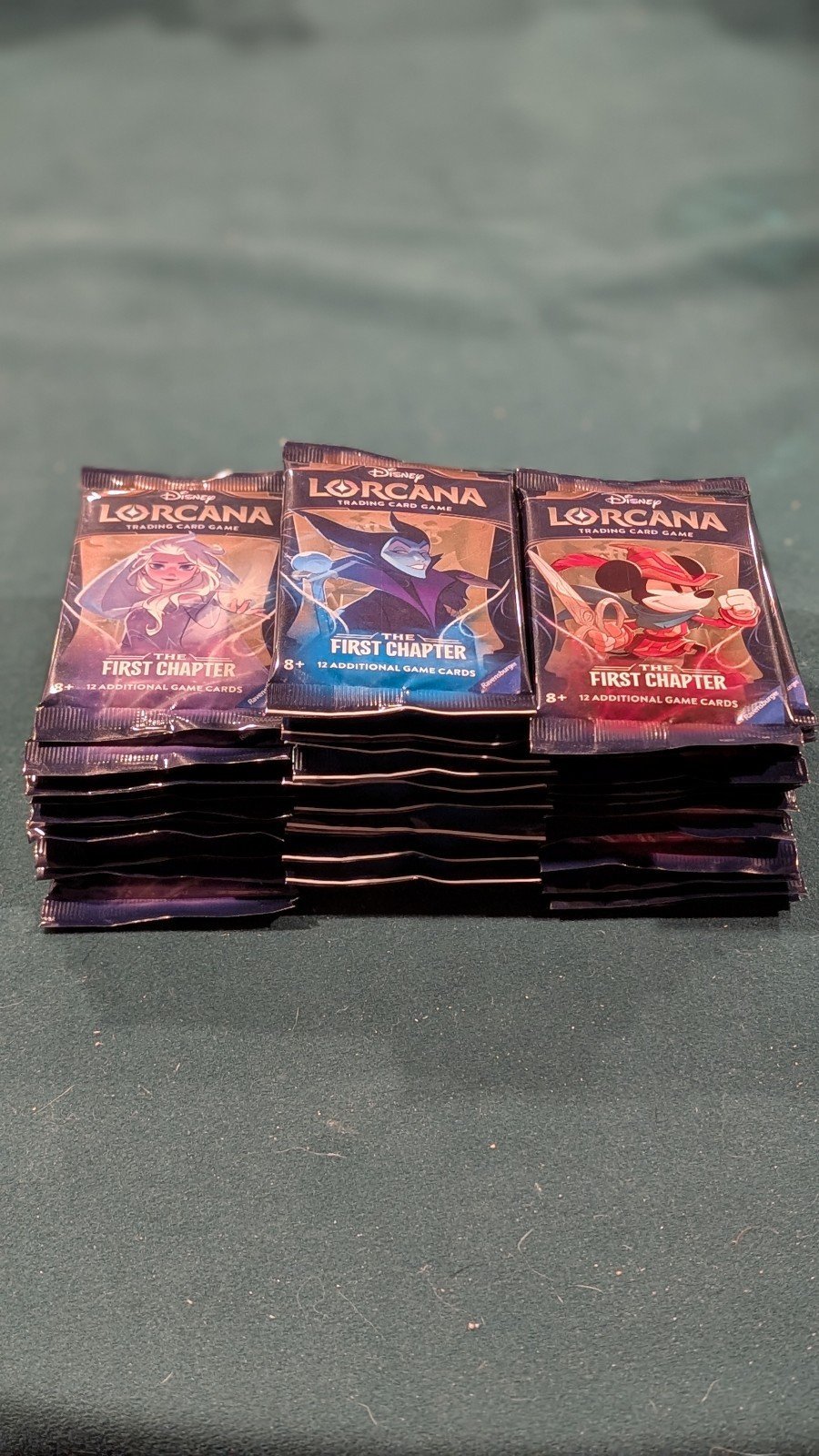 Disney Lorcana TCG 38 qty. The First Chapter New Unopened booster packs