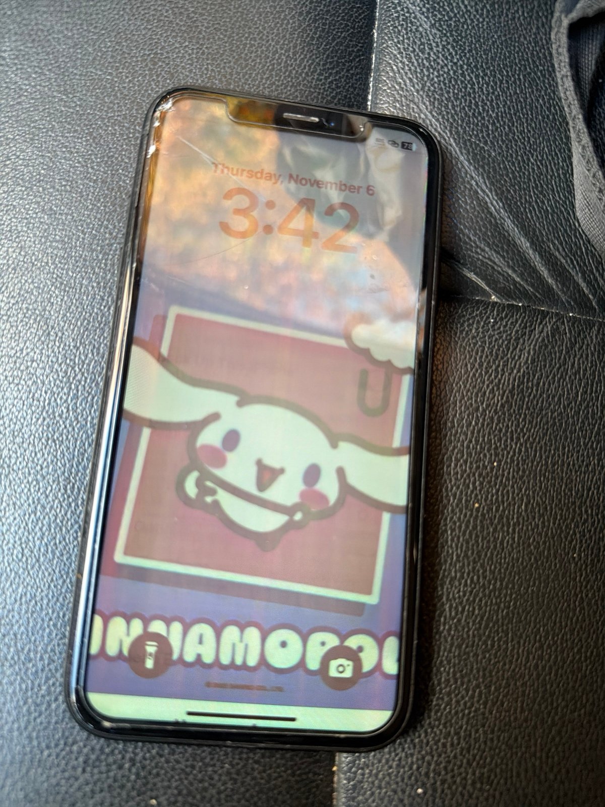 Unlocked Black iPhone XR as is