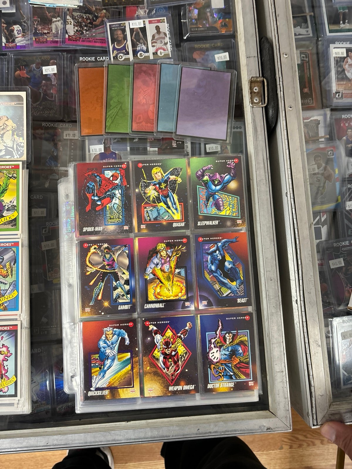 1992 Marvel Universe series 3 set with 5 holo set