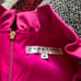 Trina Turk Fuschia Ruffles V Neck Jumpsuit