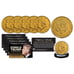 2017 DONALD TRUMP Inauguration 24K Gold Plated 12 GRAMS Tribute Coin (Lot of 5)