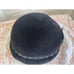 Vintage 1940s Black Felt Bowler Hat With Studded Ribbon Band