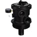 SP0714T VariFlo Top-Mount Multiport Valve, Black