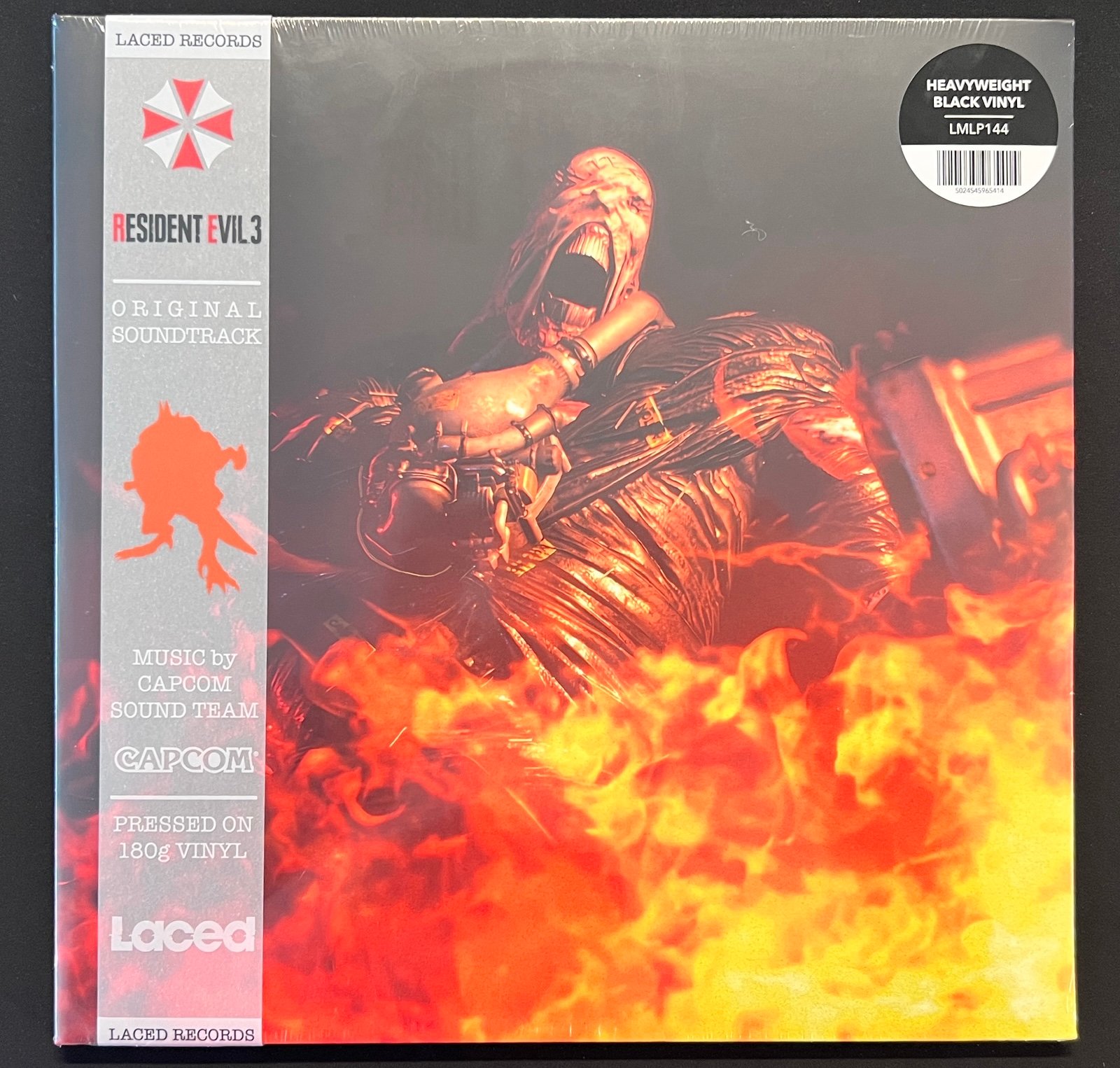 Resident Evil 3 Original Soundtrack by Capcom Heavyweight Black Vinyl SEALED!