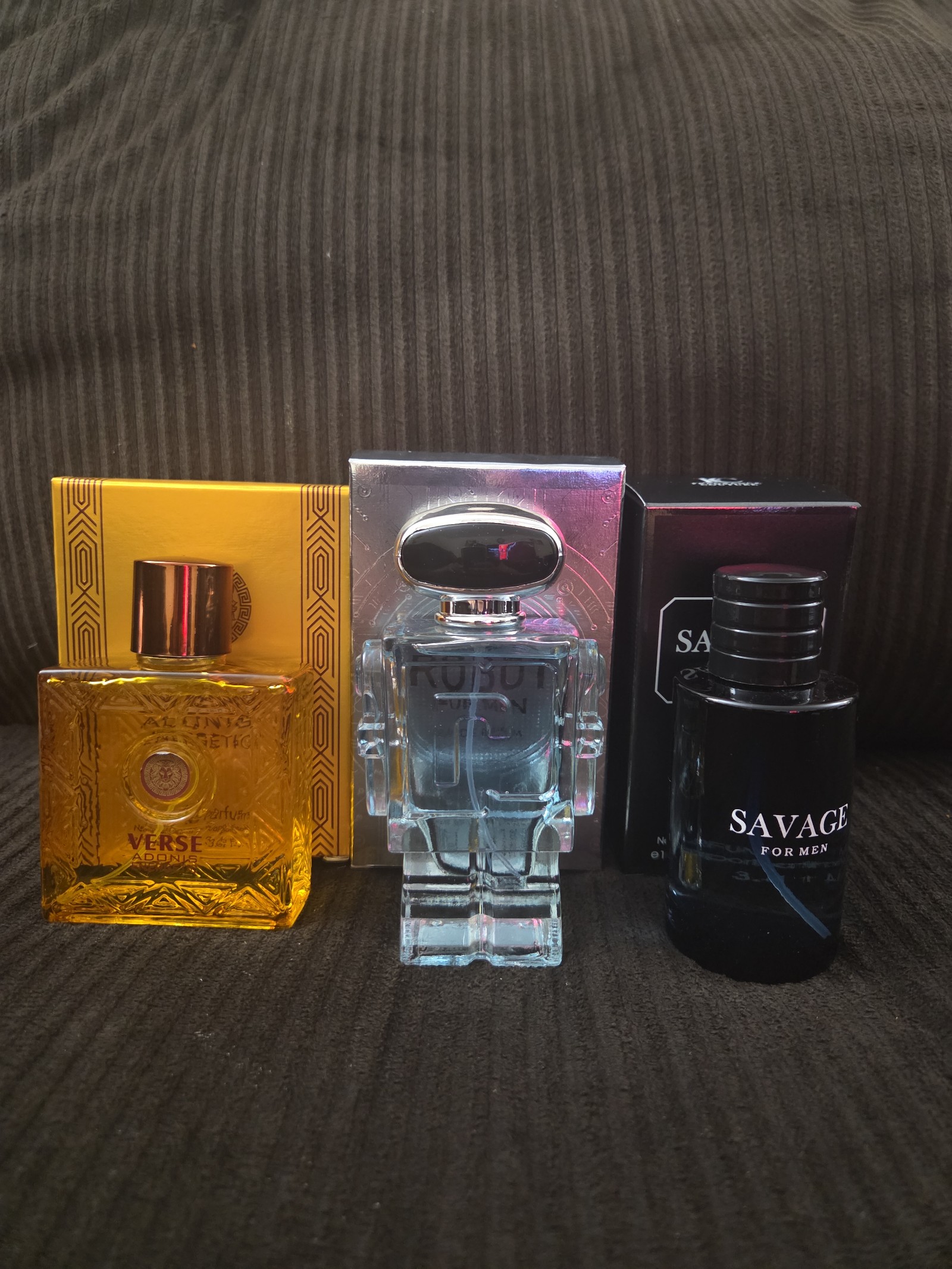 3 New Men's Perfume Bundle set 100ml