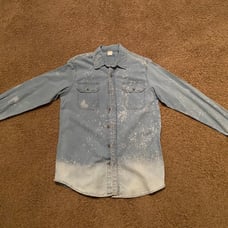 CUSTOM MADE Jean Jacket/Long sleeve shirt