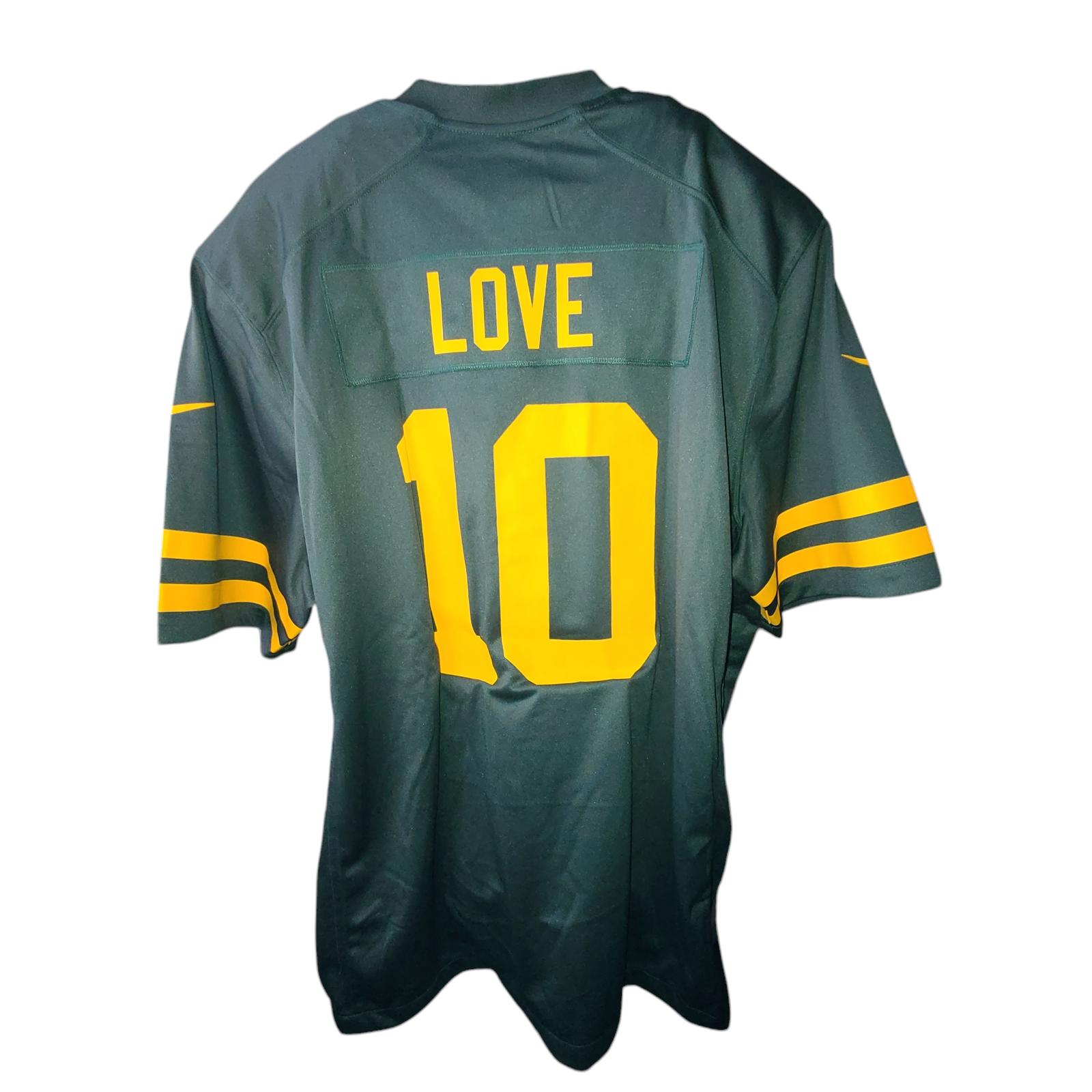 Nike Green Bay Packers Love #10 Jersey - NFL Authentic - Size XXL