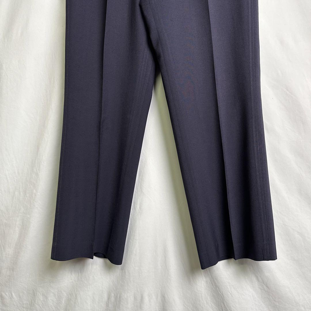90s USA-made LANDS'END 2-pleat wool slacks
