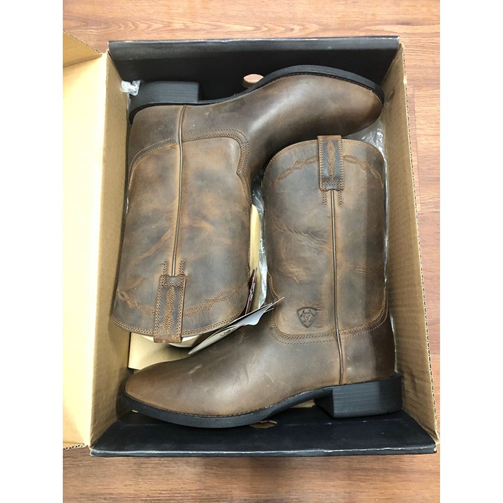 Men's Ariat Heritage Roper Cowboy Boots - Size 9.5