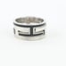 Hermès 925 Size 6.75 Move H Ring Silver
