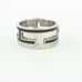 Hermès 925 Size 6.75 Move H Ring Silver