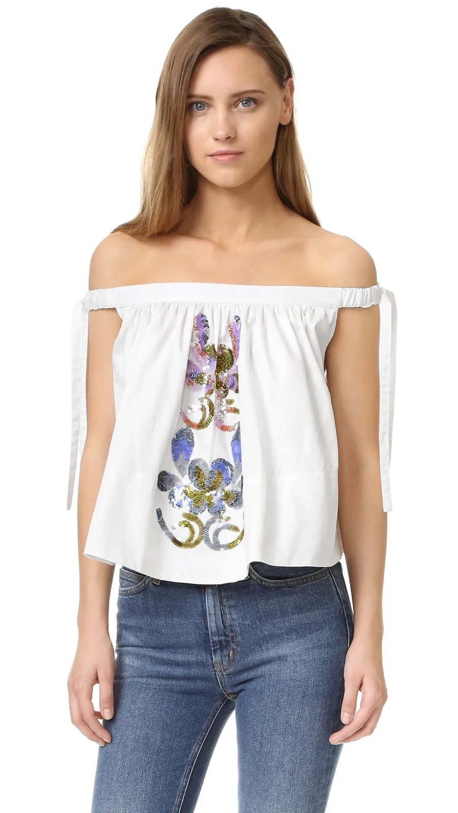 Cynthia Rowley sequin Top