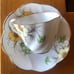 SALISBURY Fine Bone China “Coreopsis” - teacup and saucer