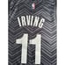 Nike NBA Brooklyn Nets Kyrie Irving Earned Edition Swingman Jersey Black Sz 2XL