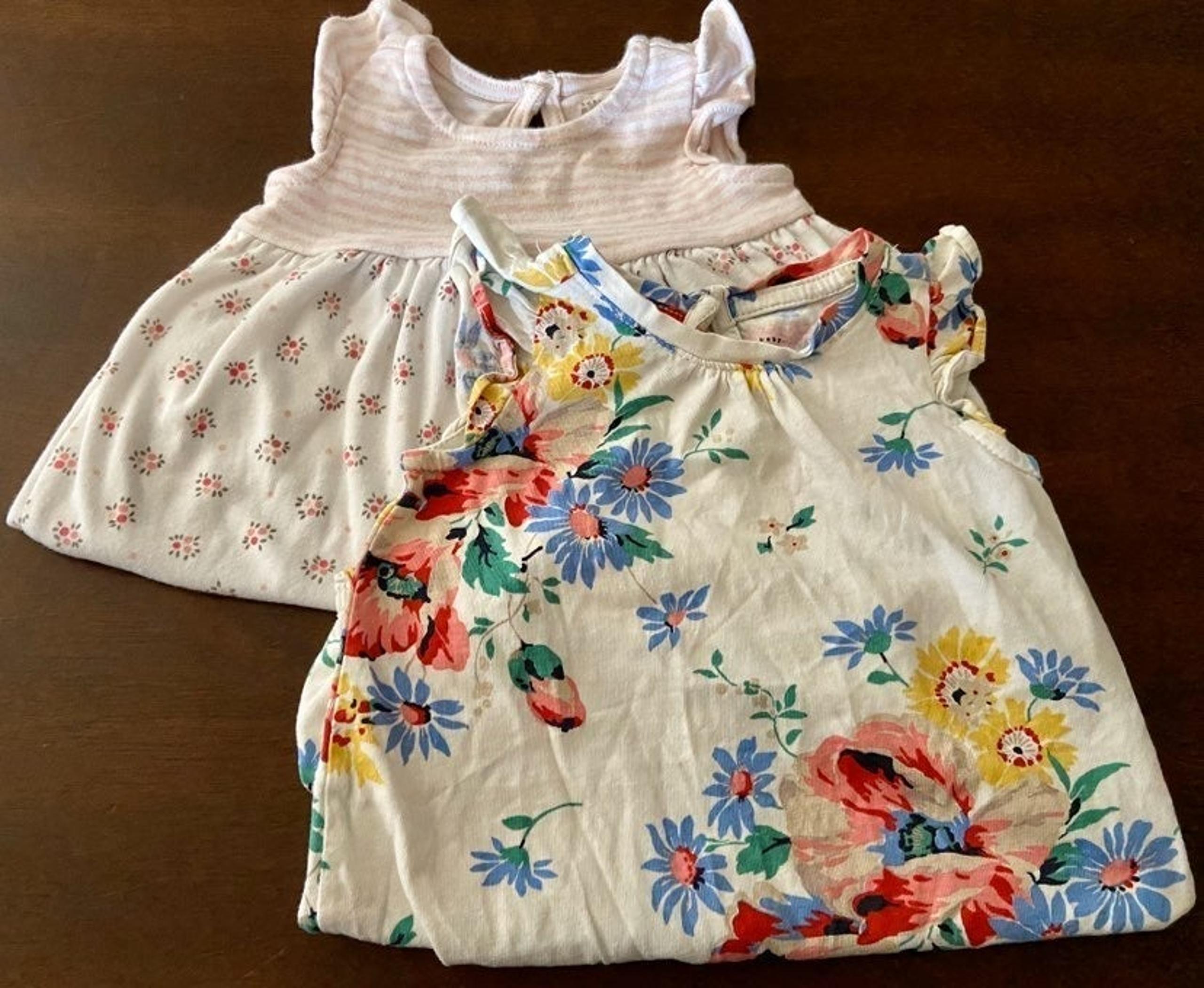 Beautiful floral BABY GAP rompers