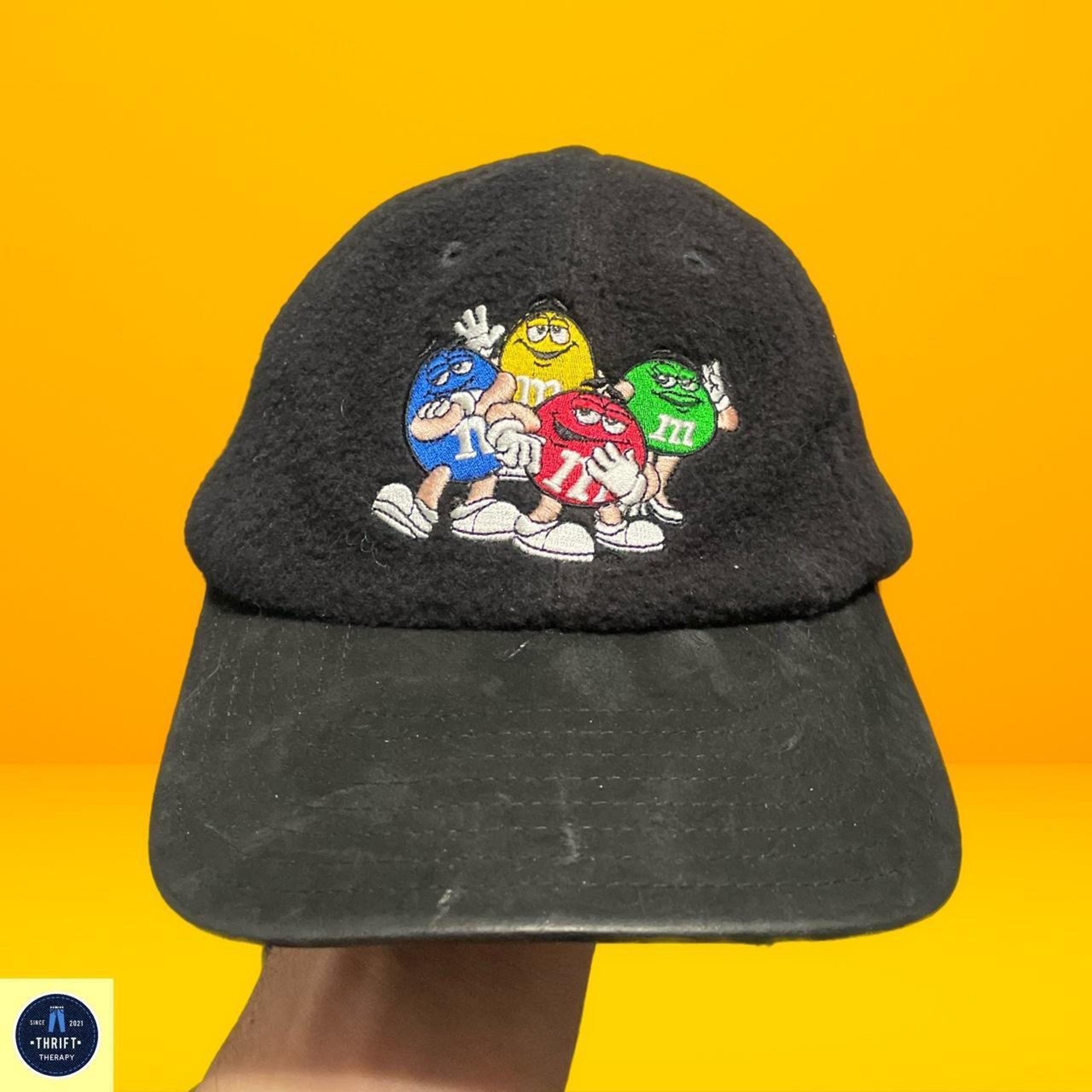 Vintage 90s M&M’s promo Sherpa adjustable hat