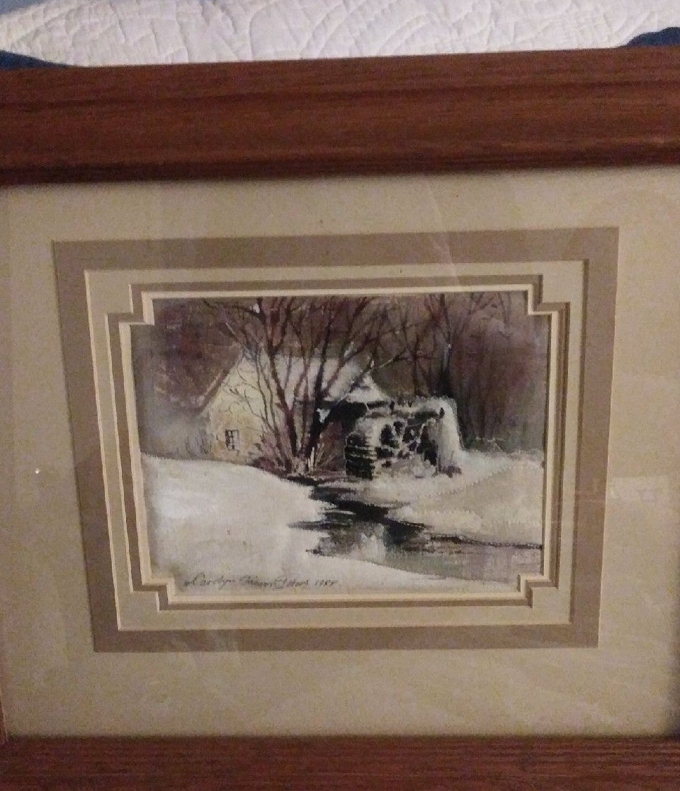 1900's Carolyn Simon Peters unique Art
