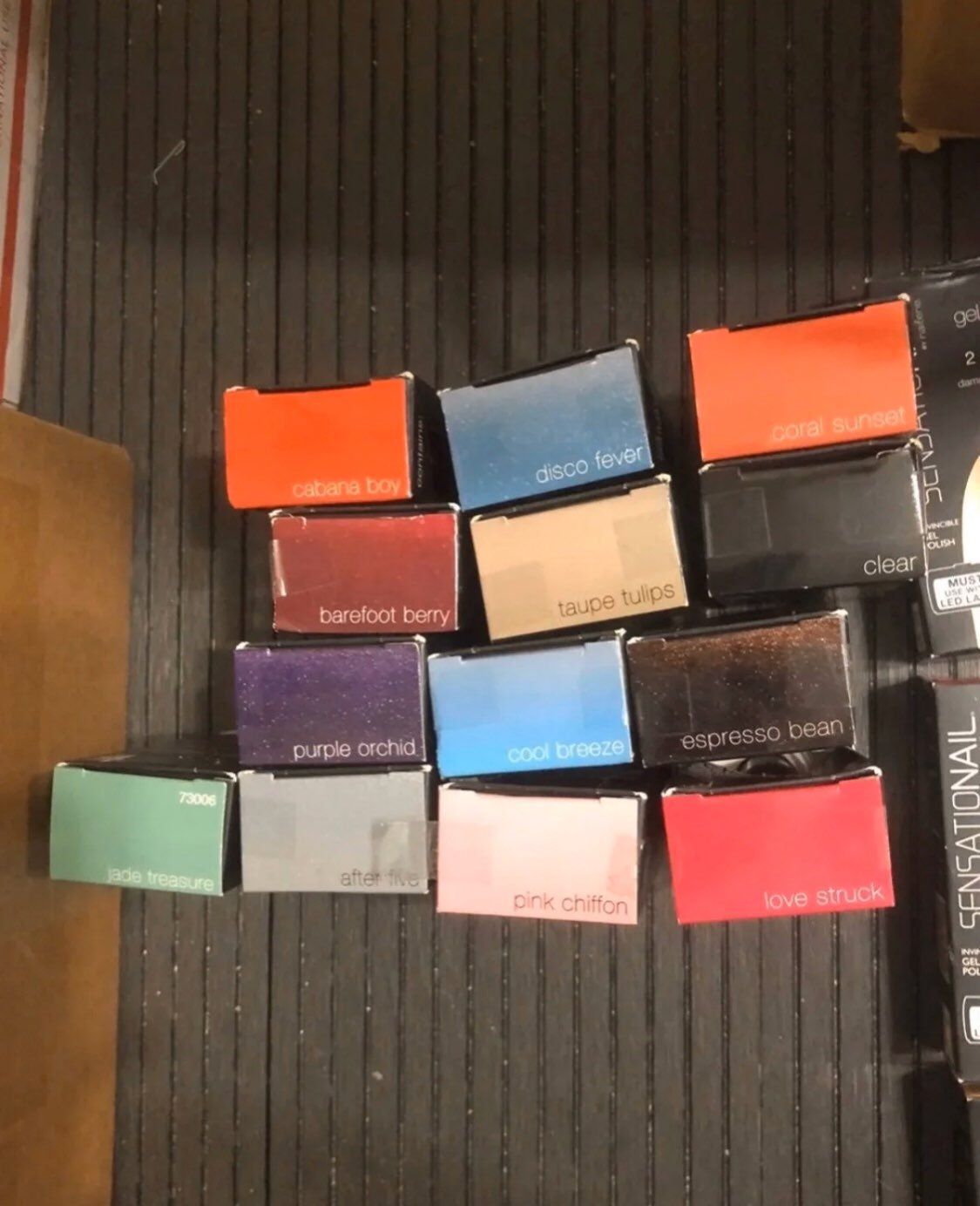 25 sensationail gel polish
