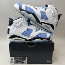 Nike Shoes Air Jordan 6 Retro GS “UNC/White University Blue” 2023