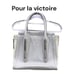 Pour la Victoire Bulter Bag leather steal gray