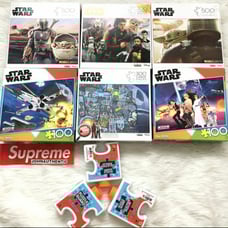 Lot of 6 Star Wars Puzzle+3 Puzzle Guard