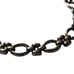 Beautiful Oval Hollow Puff Link Necklace Sterling Silver 925 Italy 16 34 G SU