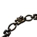 Beautiful Oval Hollow Puff Link Necklace Sterling Silver 925 Italy 16 34 G SU