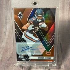 2023 Phoenix Roschon Johnson Rookie Auto /20 Chicago Bears