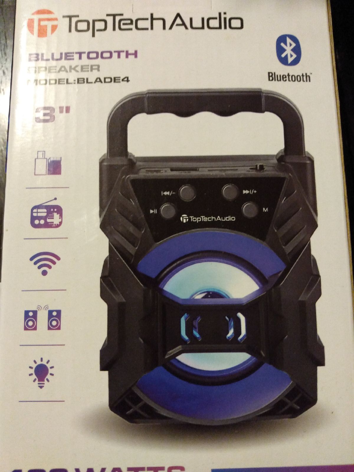Toptech Bluetooth speaker