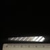 Vintage Tie Clip Pin Striped West Germany Rockabilly Retro