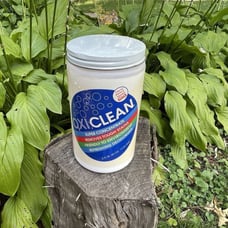 Vintage 1997 Orange Glo Oxiclean Canister Movie Prop Rare With Scoop Laundry