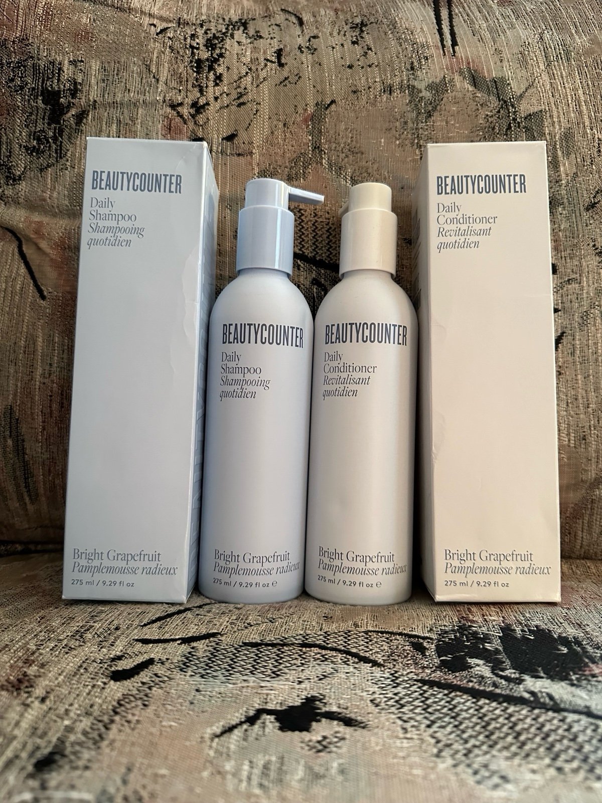 Beautycounter. Daily Shampoo & Daily Conditioner in Bright Grapefruit