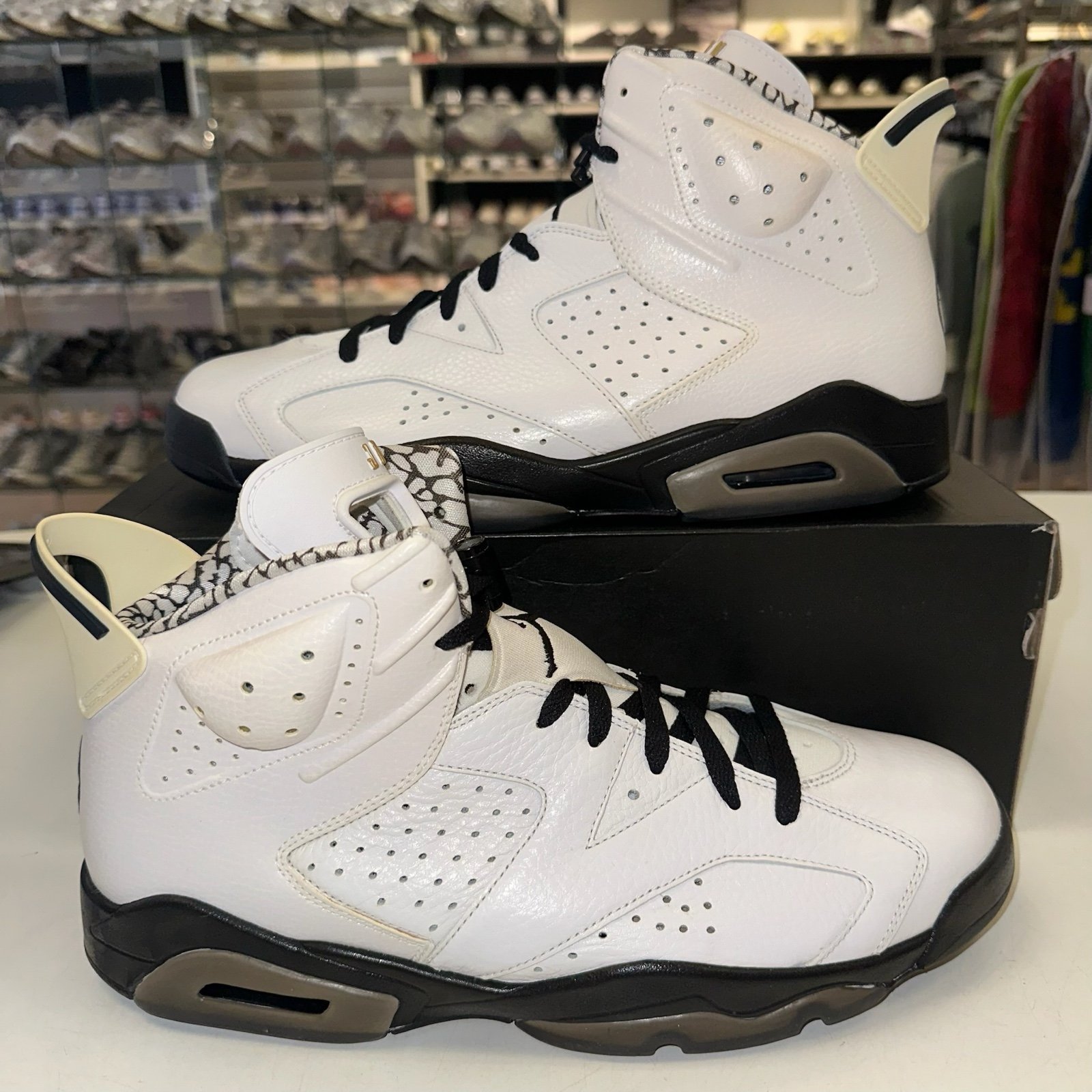 Size 13- Air Jordan 6 Retro Premium Motorsport 395866-101