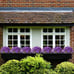Bundles Artificial Flowers Outdoor Plants (Purple)