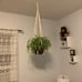 Handmade Hanging Plant Holder 35In 4Legs