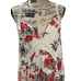 Hummingbird women Small Dress Maxi Floral Boho tank dress flowy lined Tropical