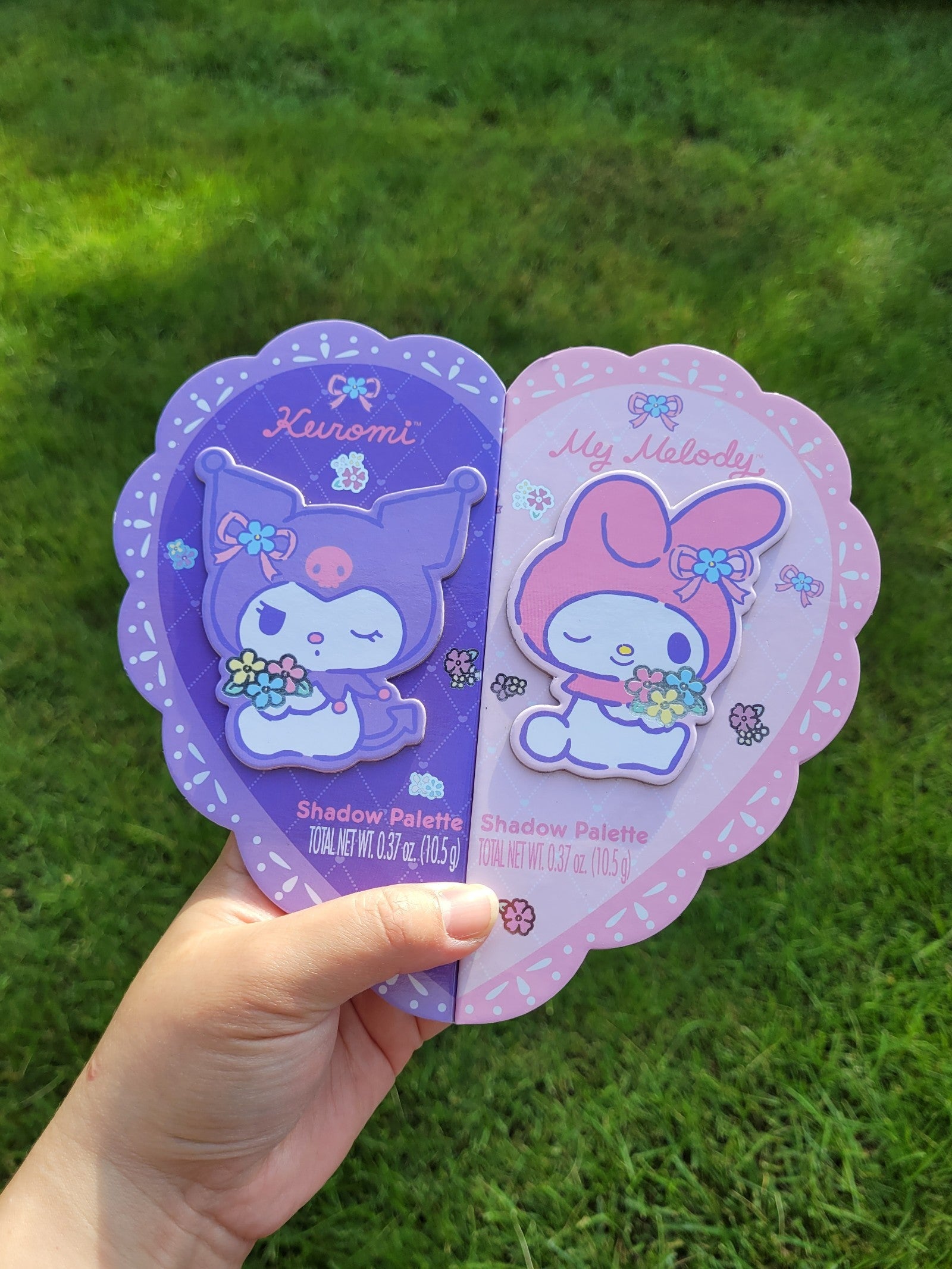 My Melody & Kuromi Split Eyeshadow Palette Set A