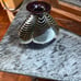 Correia Hand Blown Glass Vase - Purple